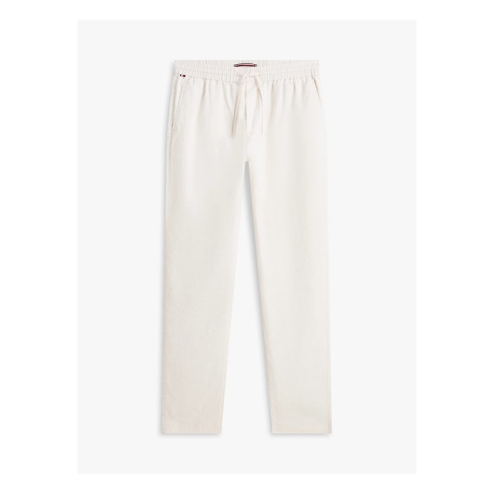 Harlem Tapered Leg Linen Blend Chinos