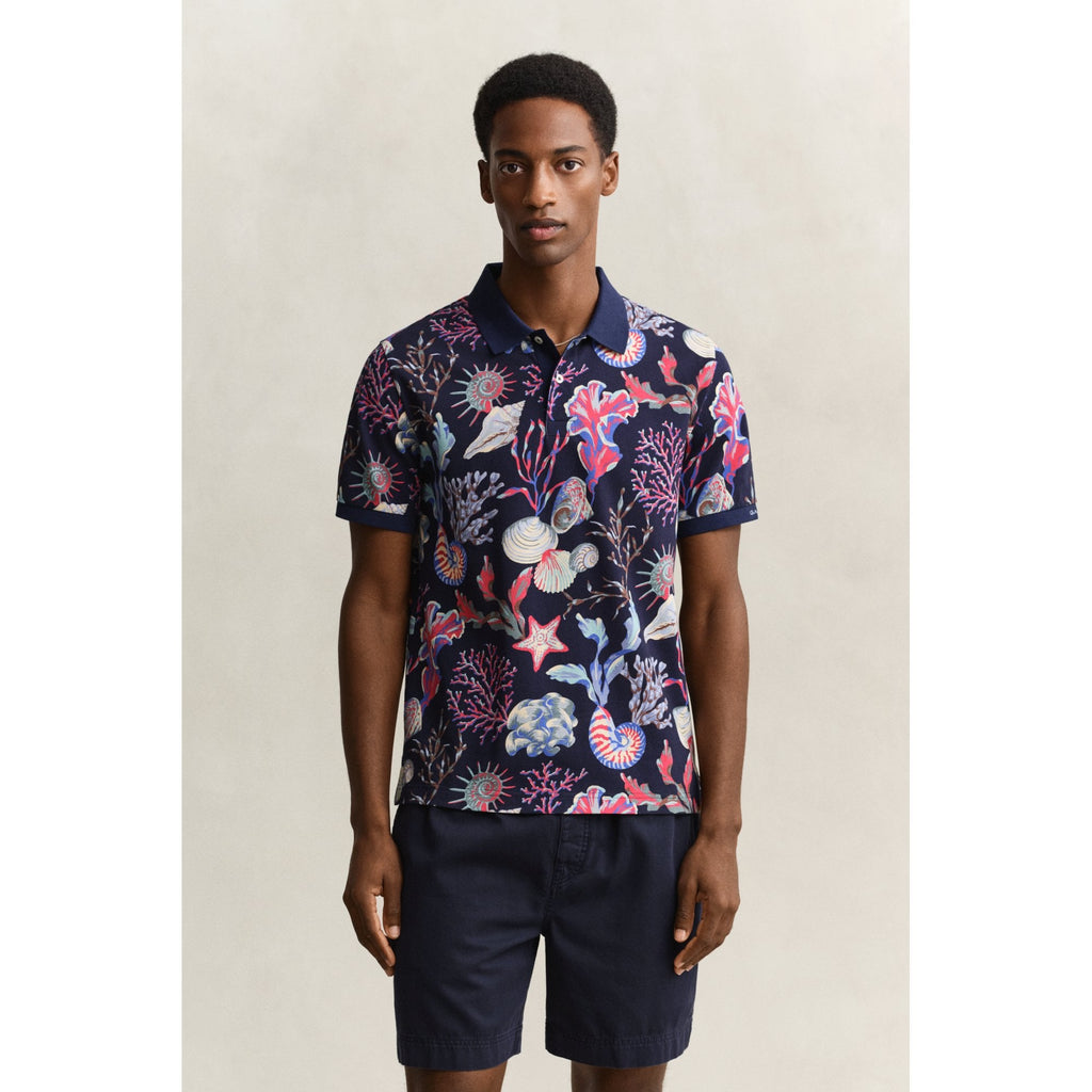 Printed Polo Shirt