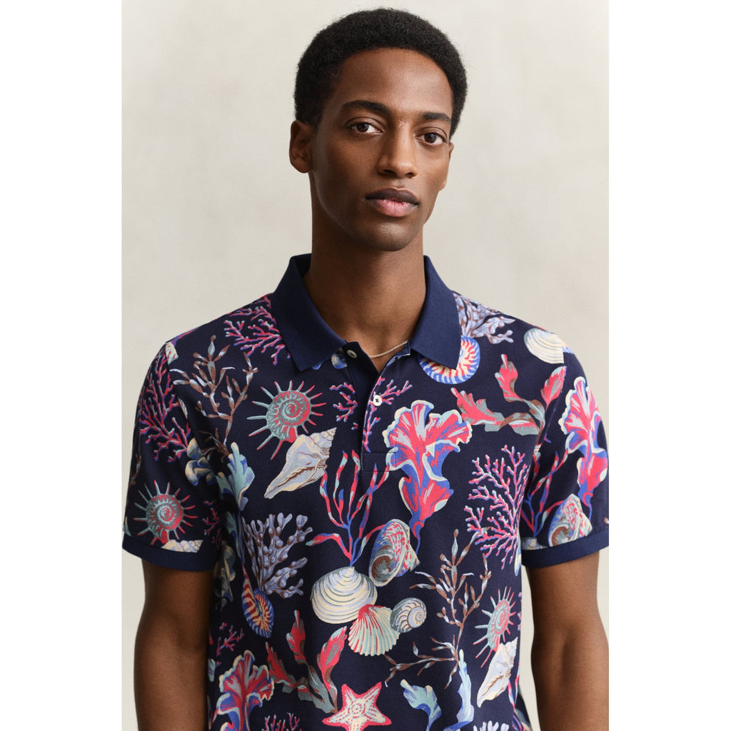 Printed Polo Shirt