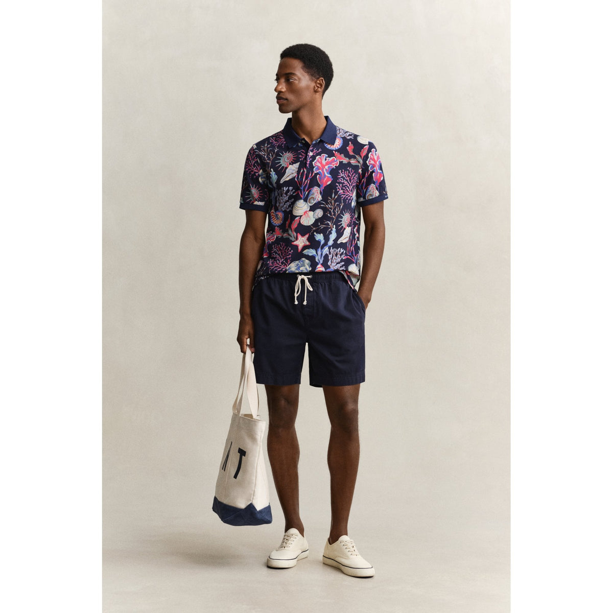 Printed Polo Shirt