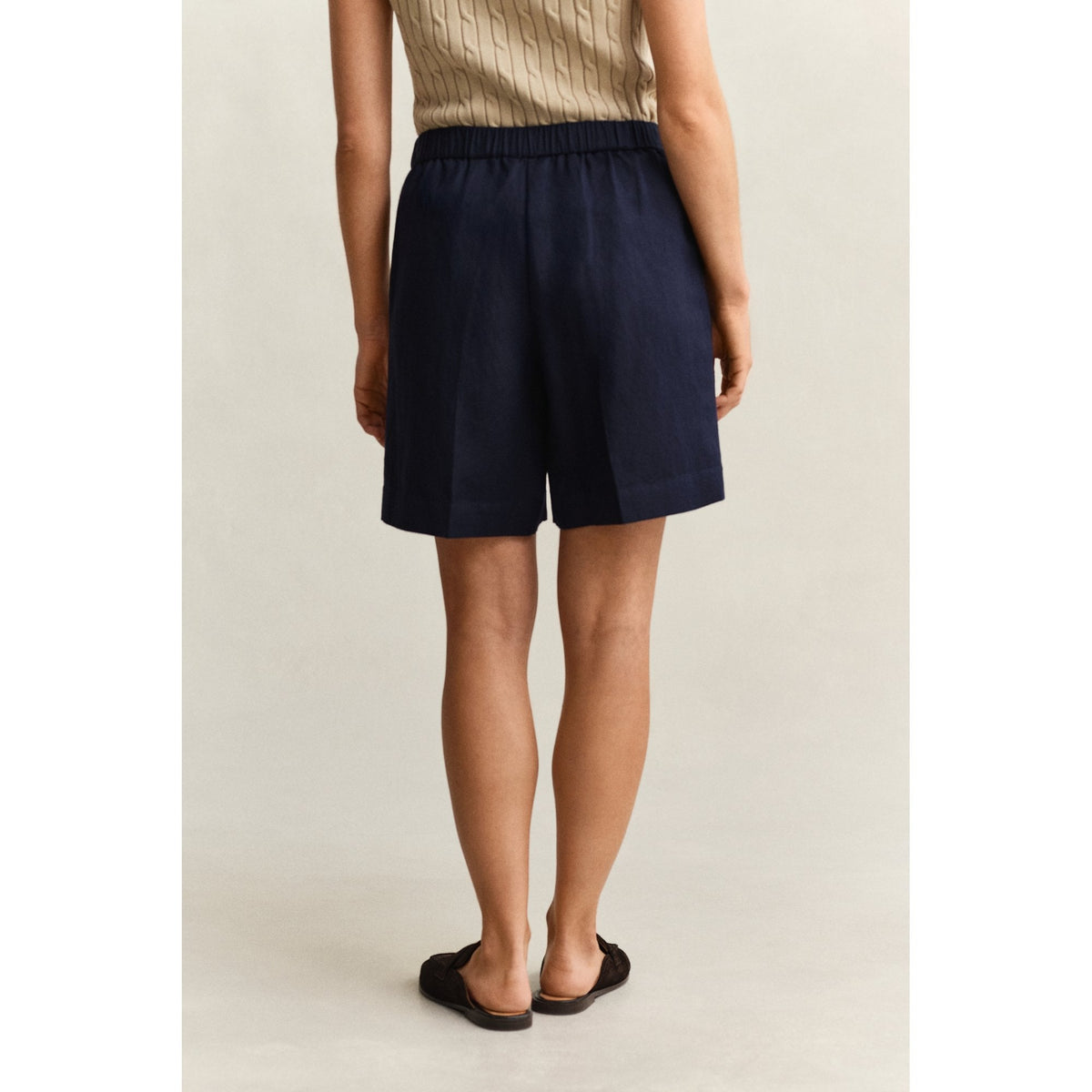 Linen Blend Shorts