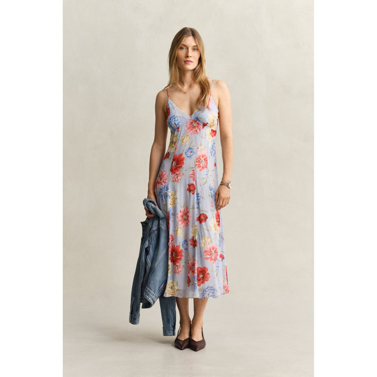 Floral Strap Dress
