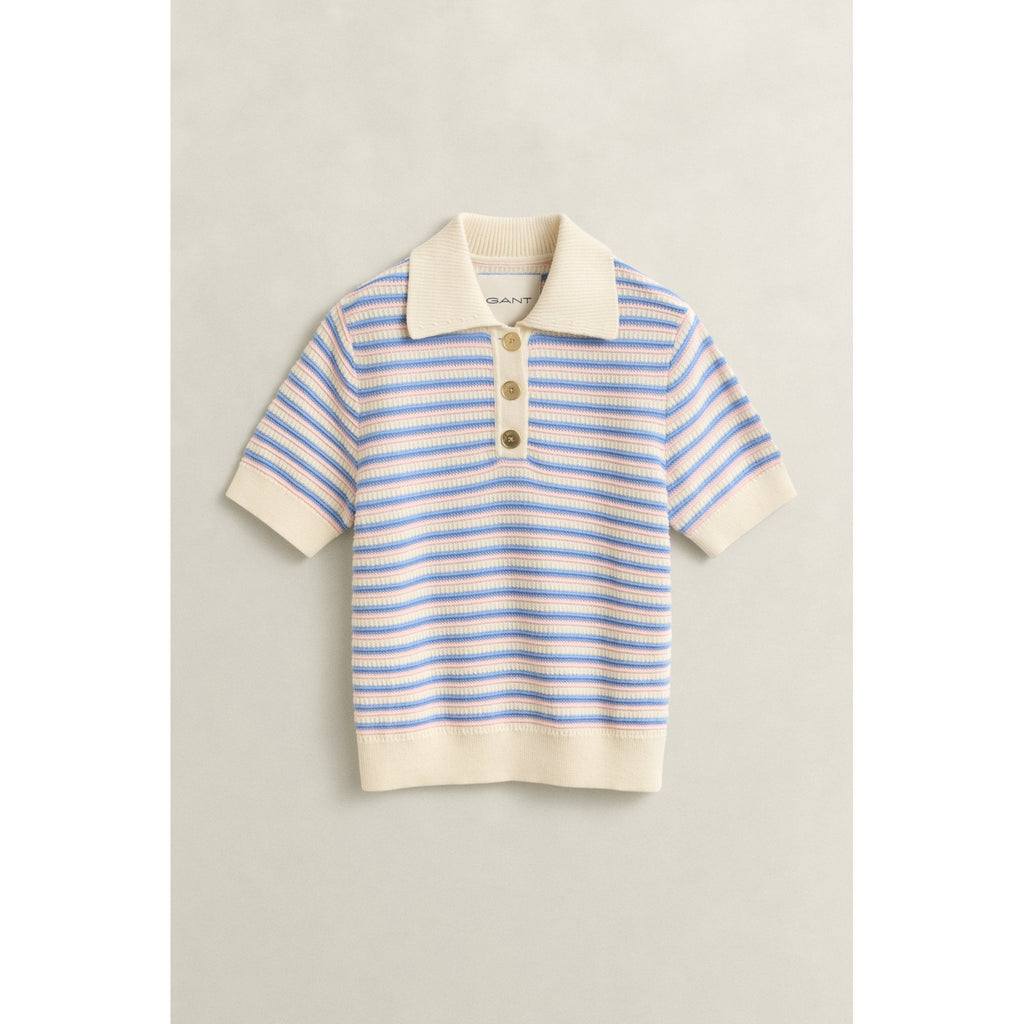 Multistriped Textured Top