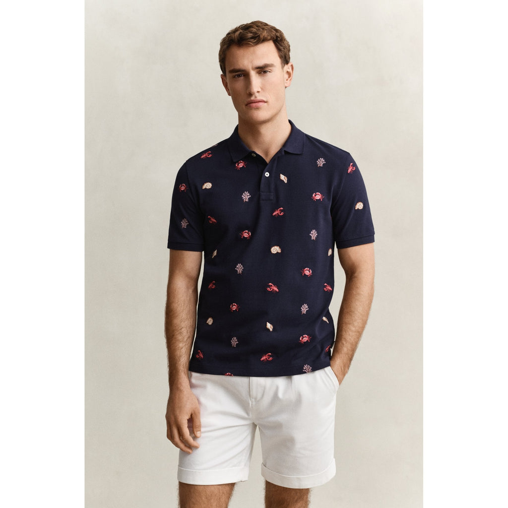 Embroidered Polo Shirt