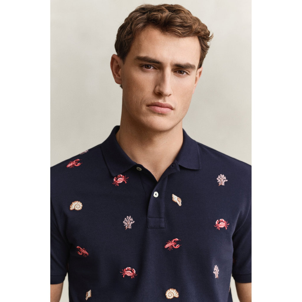 Embroidered Polo Shirt