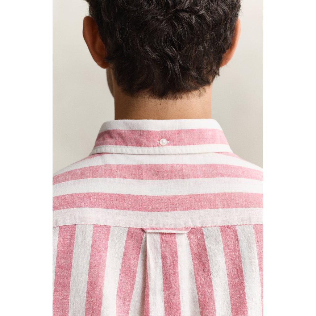 Striped Linen Blend Shirt