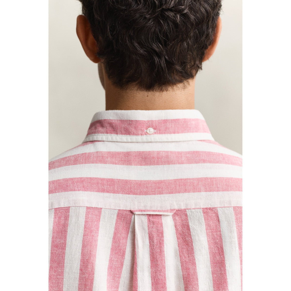 Striped Linen Blend Shirt