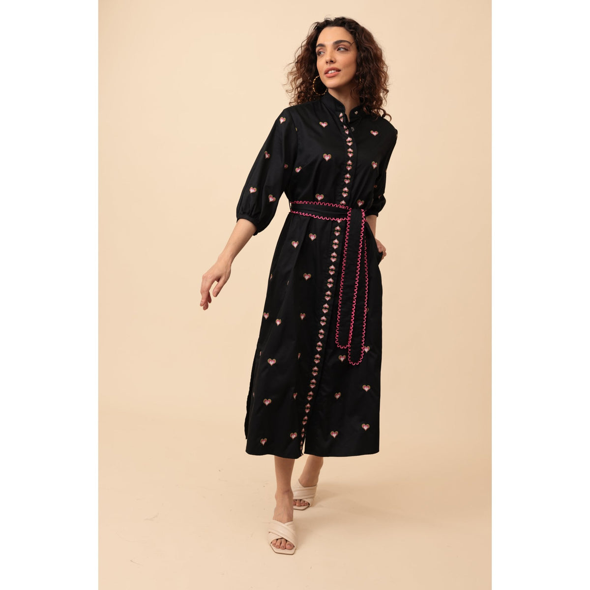 Zora Embroidered Dress