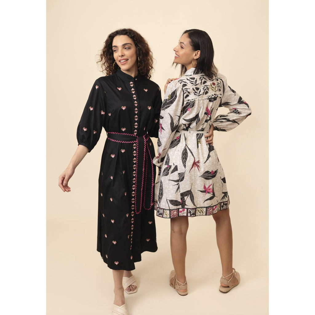 Zora Embroidered Dress