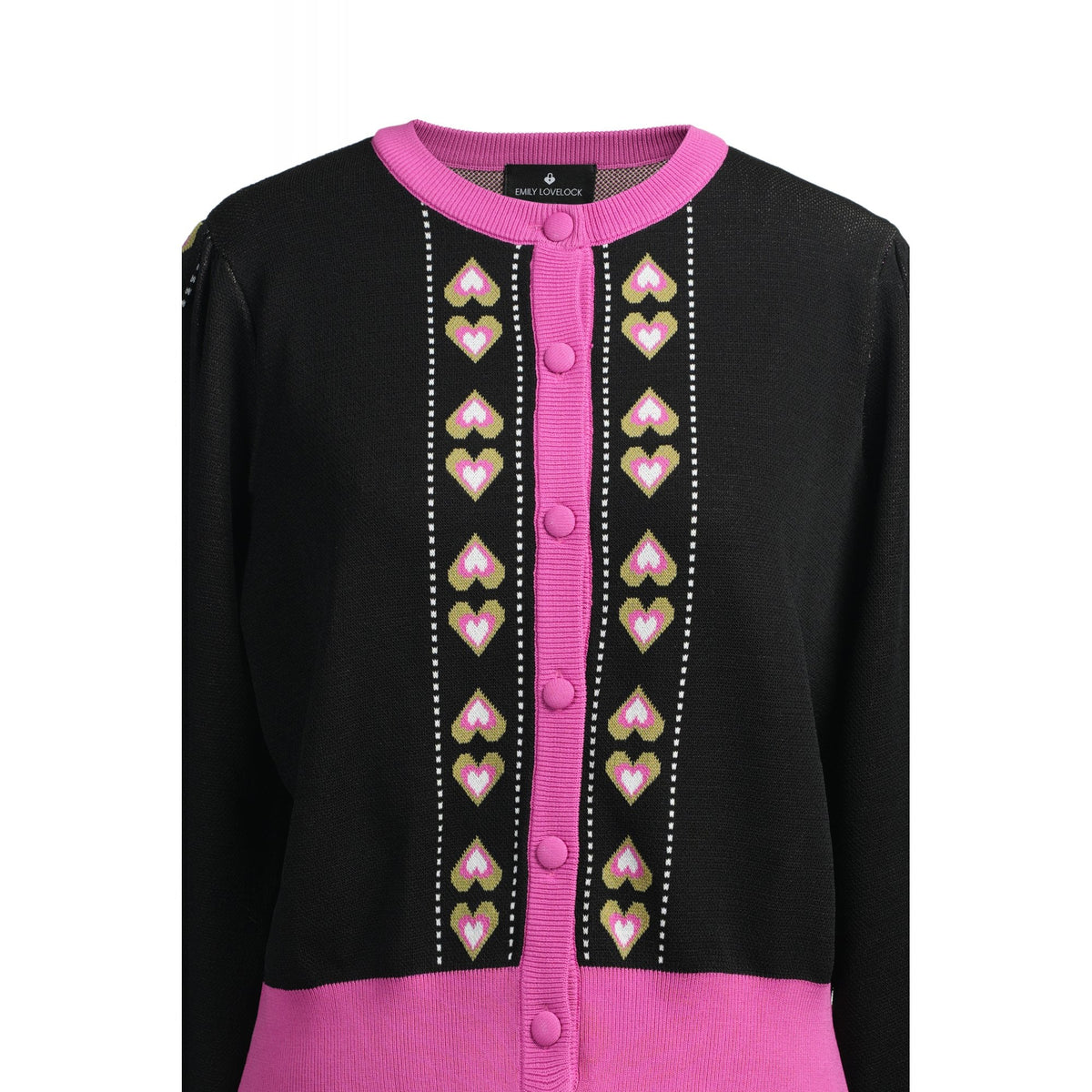 Sherry Palm Tree Pattern Cardigan