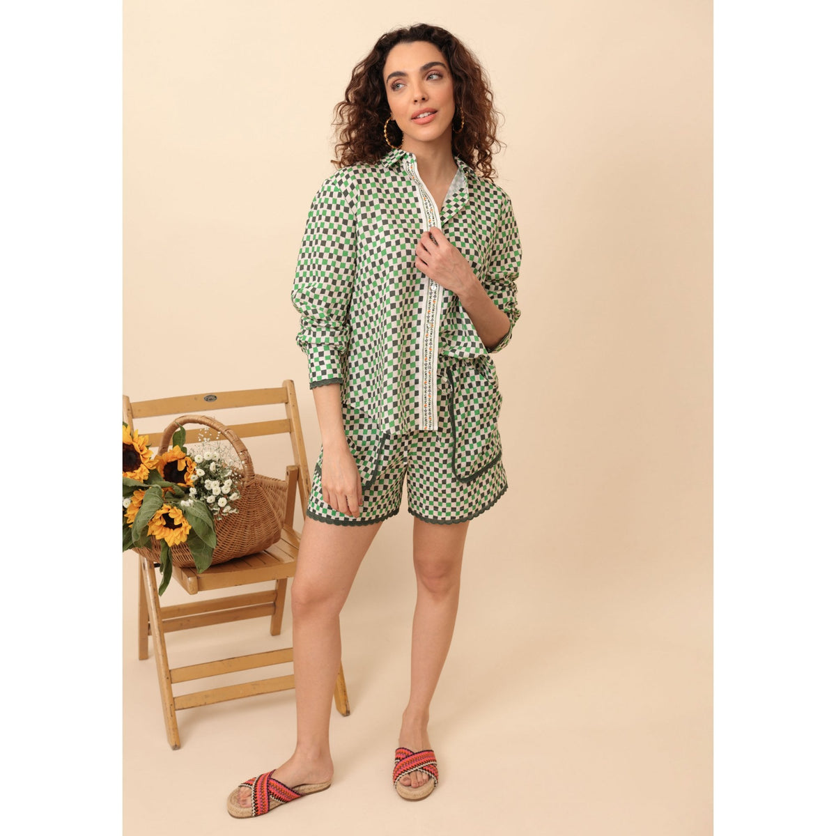 Josie Print Shorts