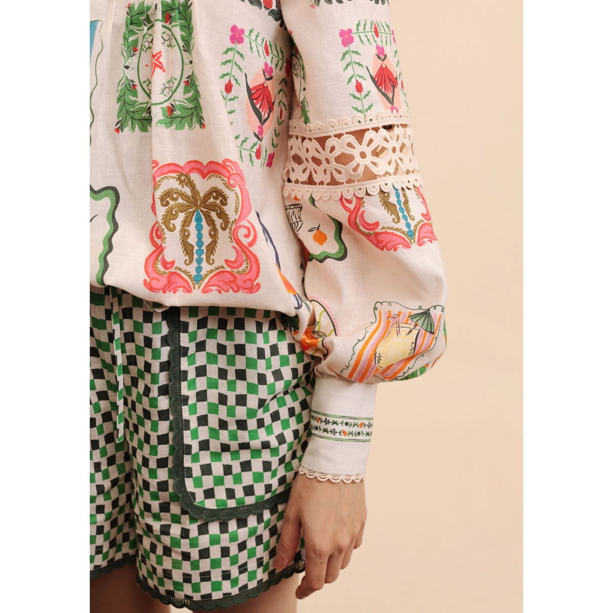Rosie Print Blouse