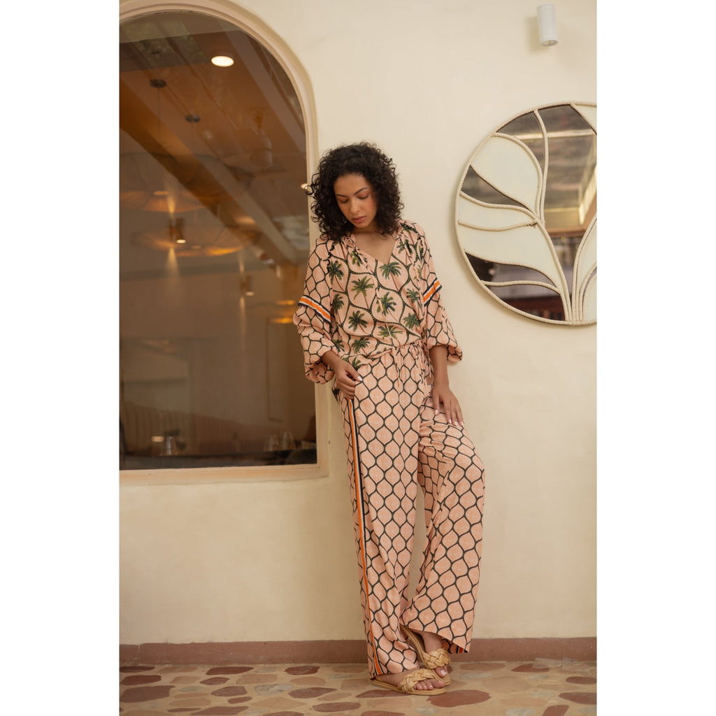 Denise Pattern Print Pants