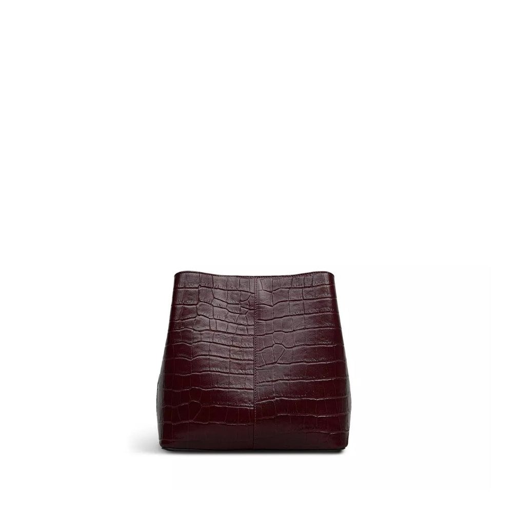 Dukes Place Faux Croc Medium Compartment Crossbody Bag