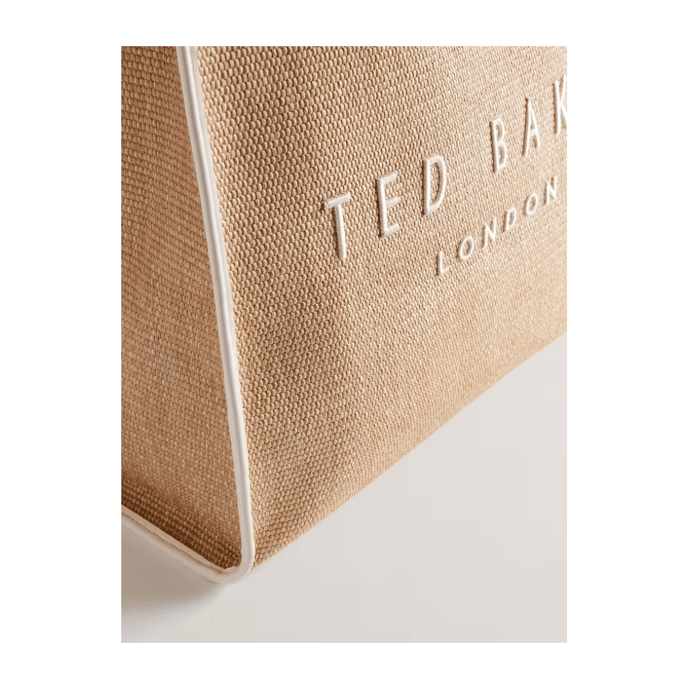 Pallmer Faux Raffia Large Icon Bag
