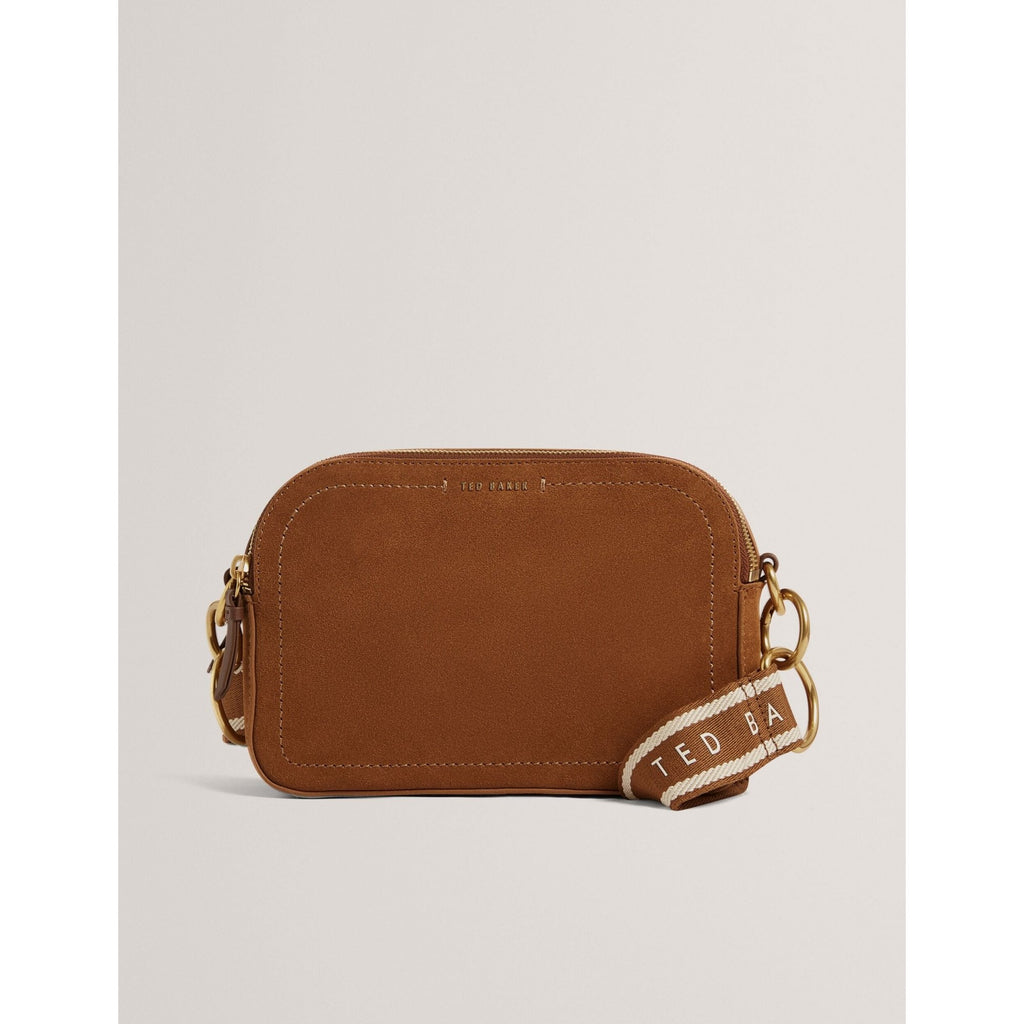 Shayane Webbing Suede Camera Bag