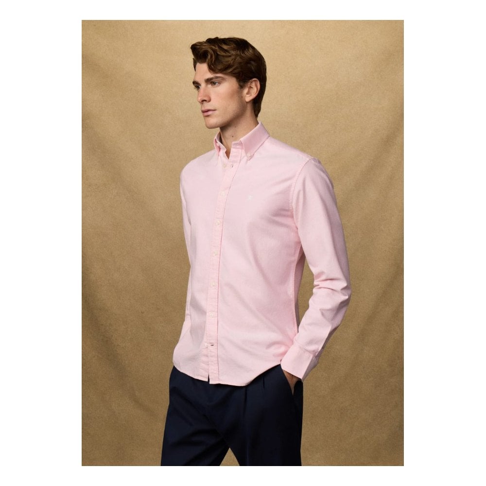 Classic Fit Branded Oxford Shirt