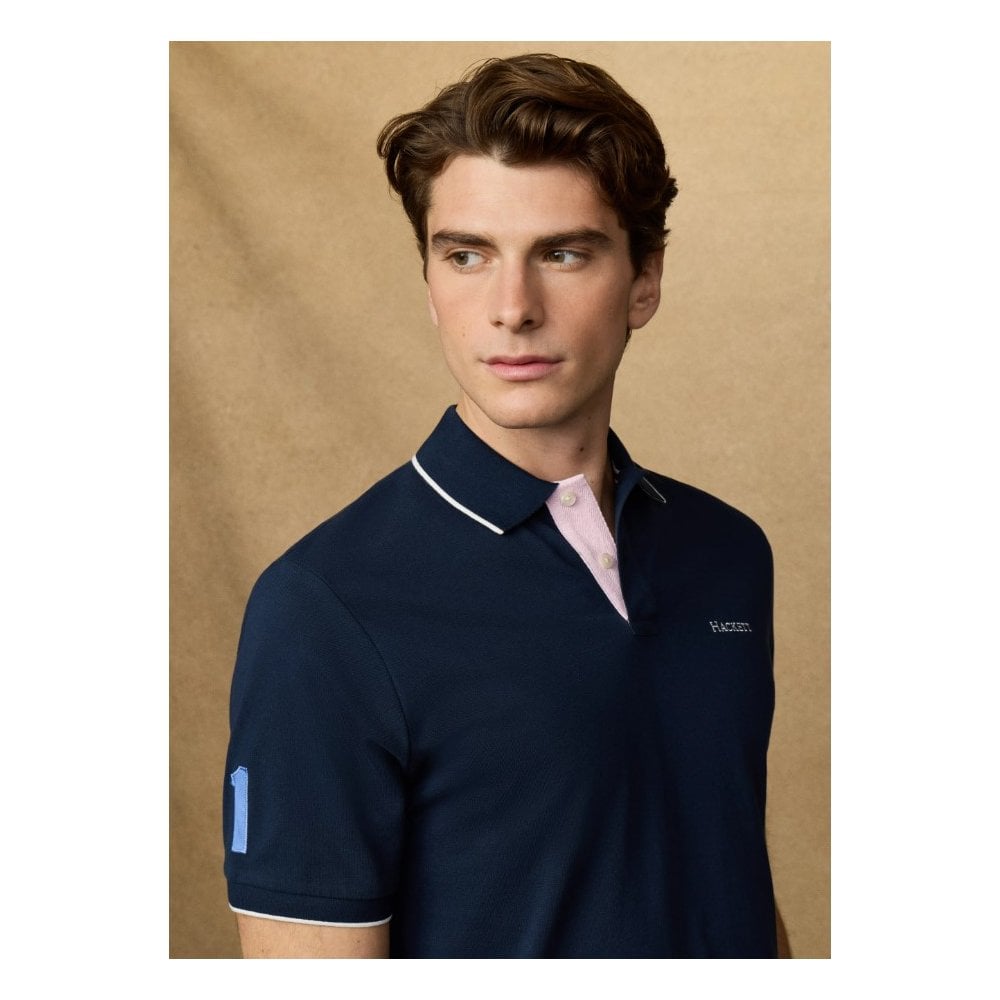 Heritage Classic Fit Short Sleeve Back Sash Polo