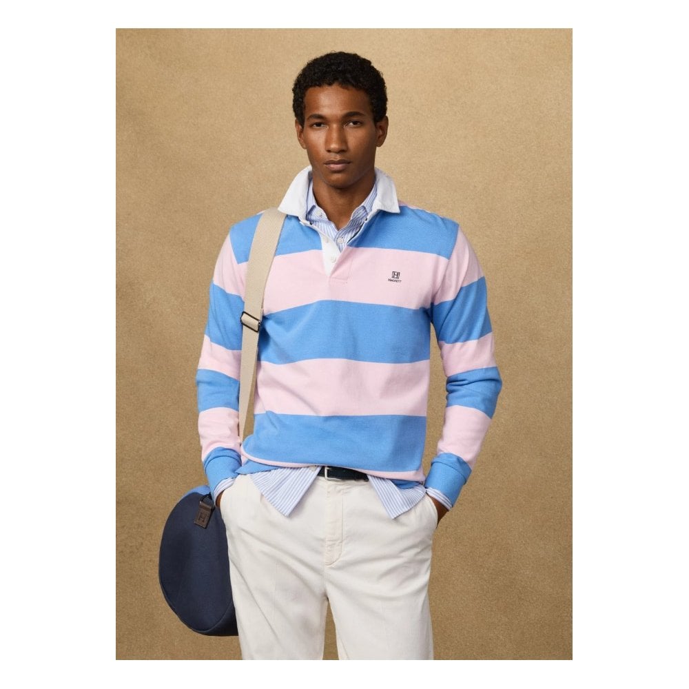 Heritage Logo Striped Rugby Shirt