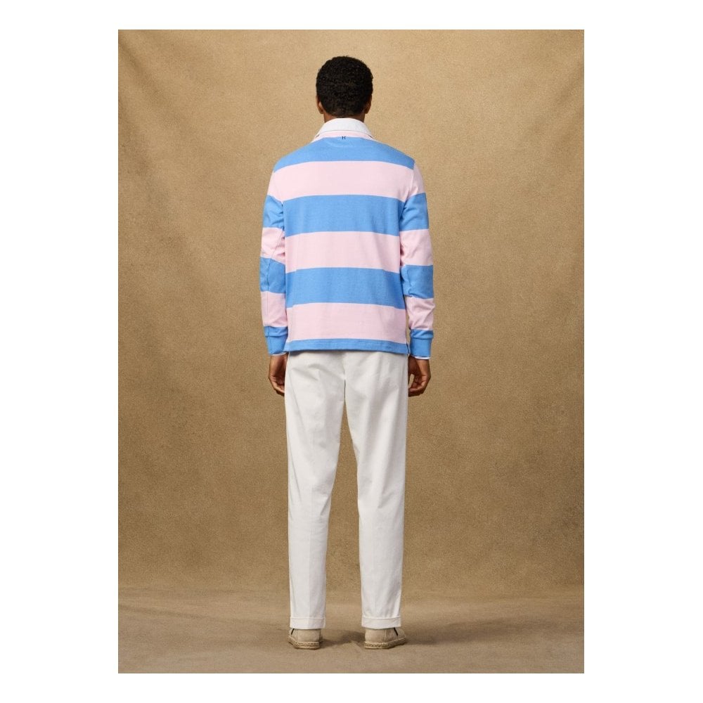 Heritage Logo Striped Rugby Shirt