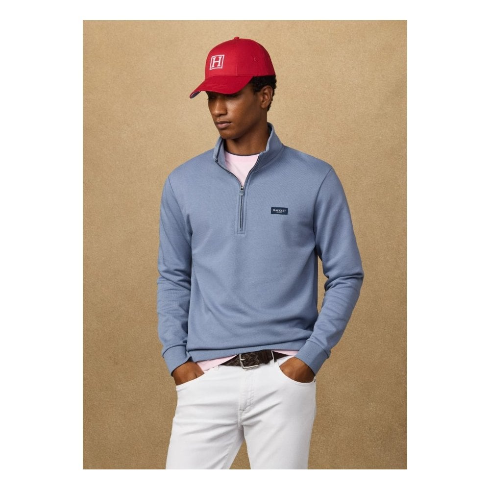 Heritage Badge Quarter Zip Sweat