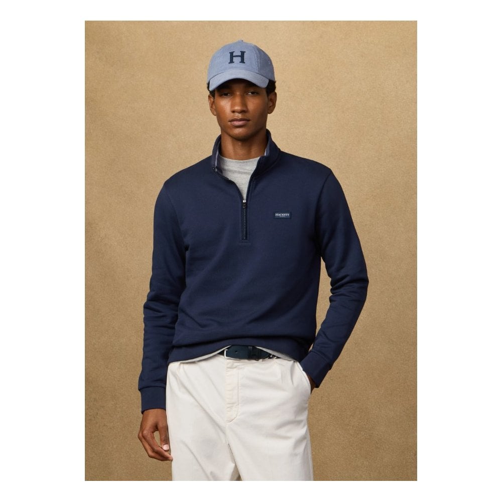 Heritage Badge Quarter Zip Sweat
