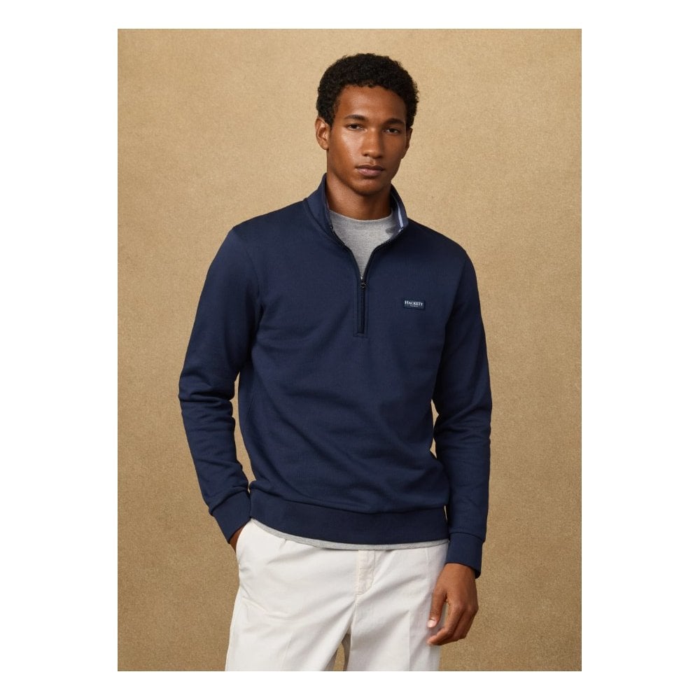 Heritage Badge Quarter Zip Sweat