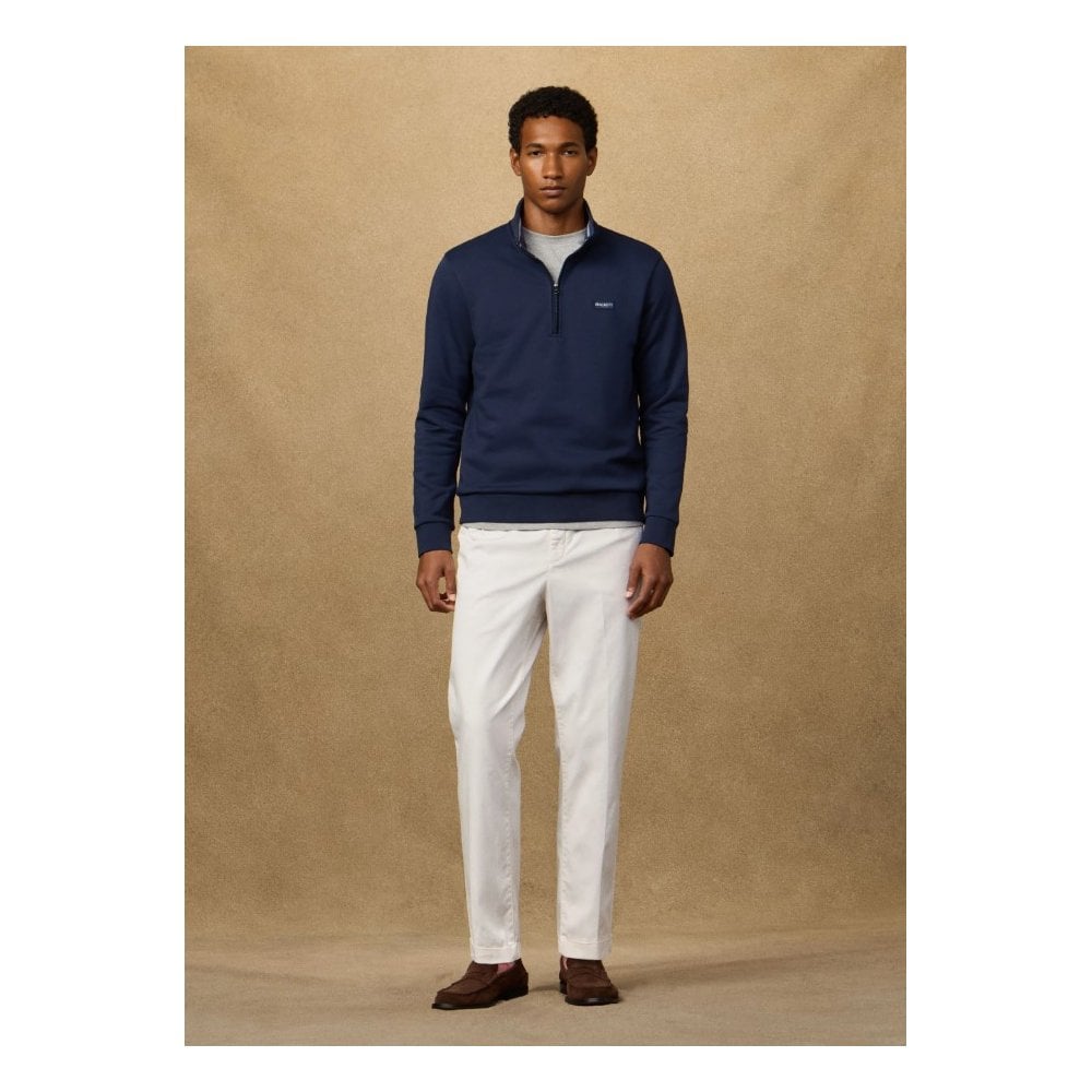 Heritage Badge Quarter Zip Sweat