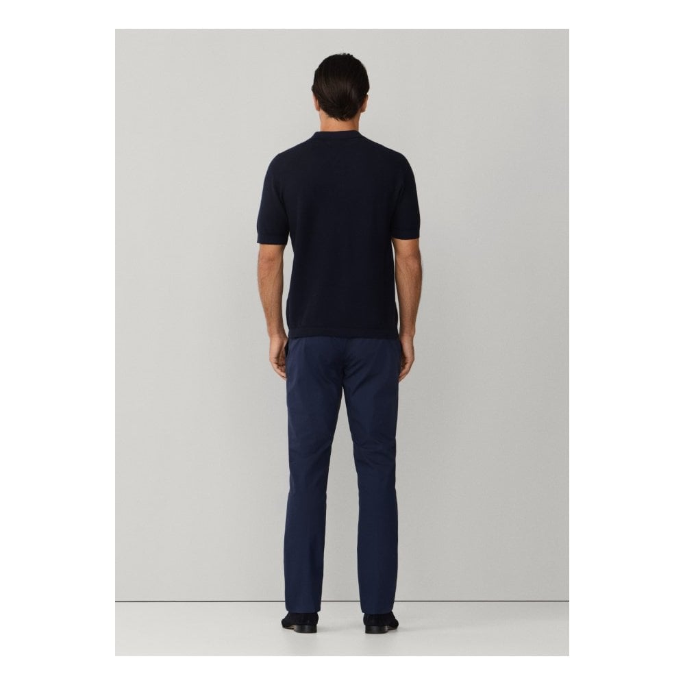 Classic Fit Short Sleeve Honeycomb Knit Polo