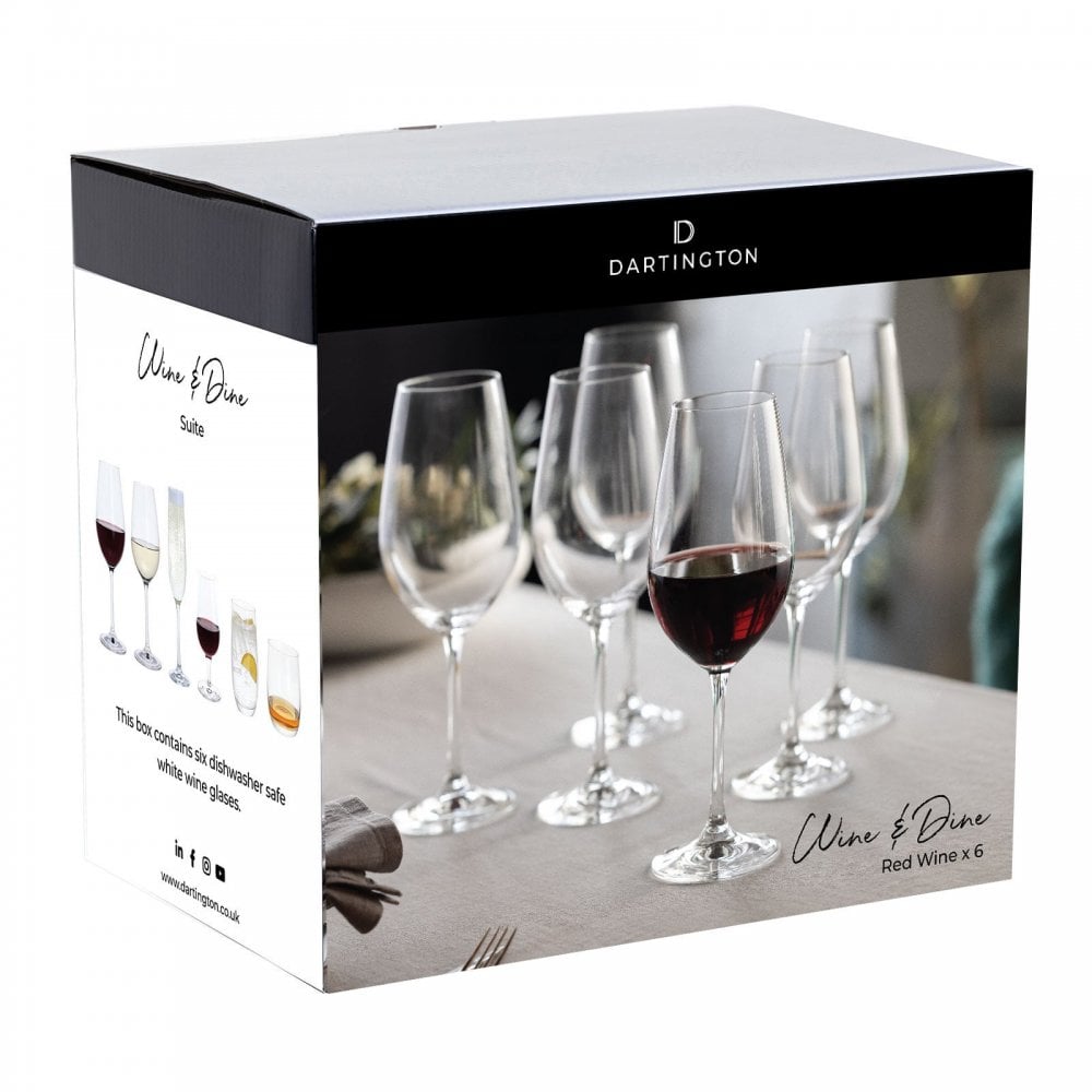 Wine & Dine Red Wine, Set of 6