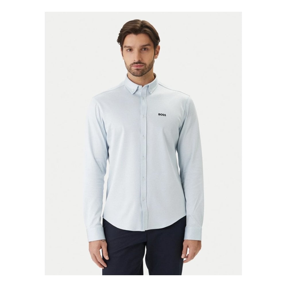 ST Motion Wrinkle Resistant Cotton Jersey Regular Fit Shirt