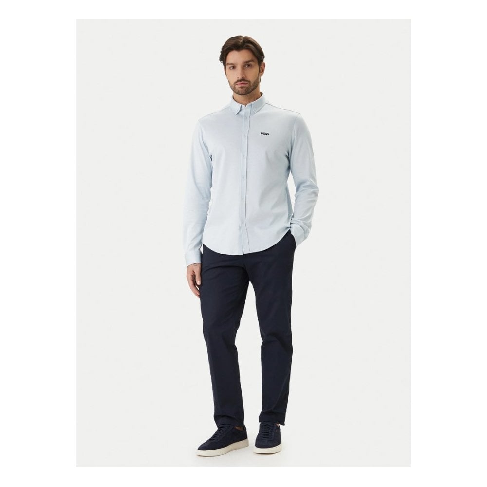ST Motion Wrinkle Resistant Cotton Jersey Regular Fit Shirt