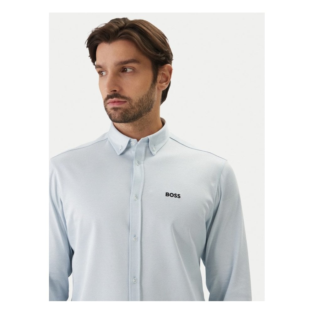 ST Motion Wrinkle Resistant Cotton Jersey Regular Fit Shirt