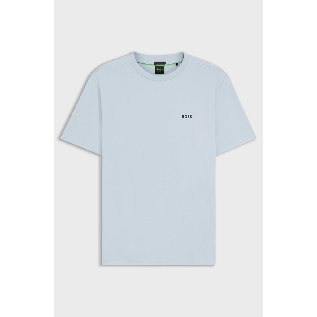 Stretch Cotton Logo Regular Fit T-Shirt