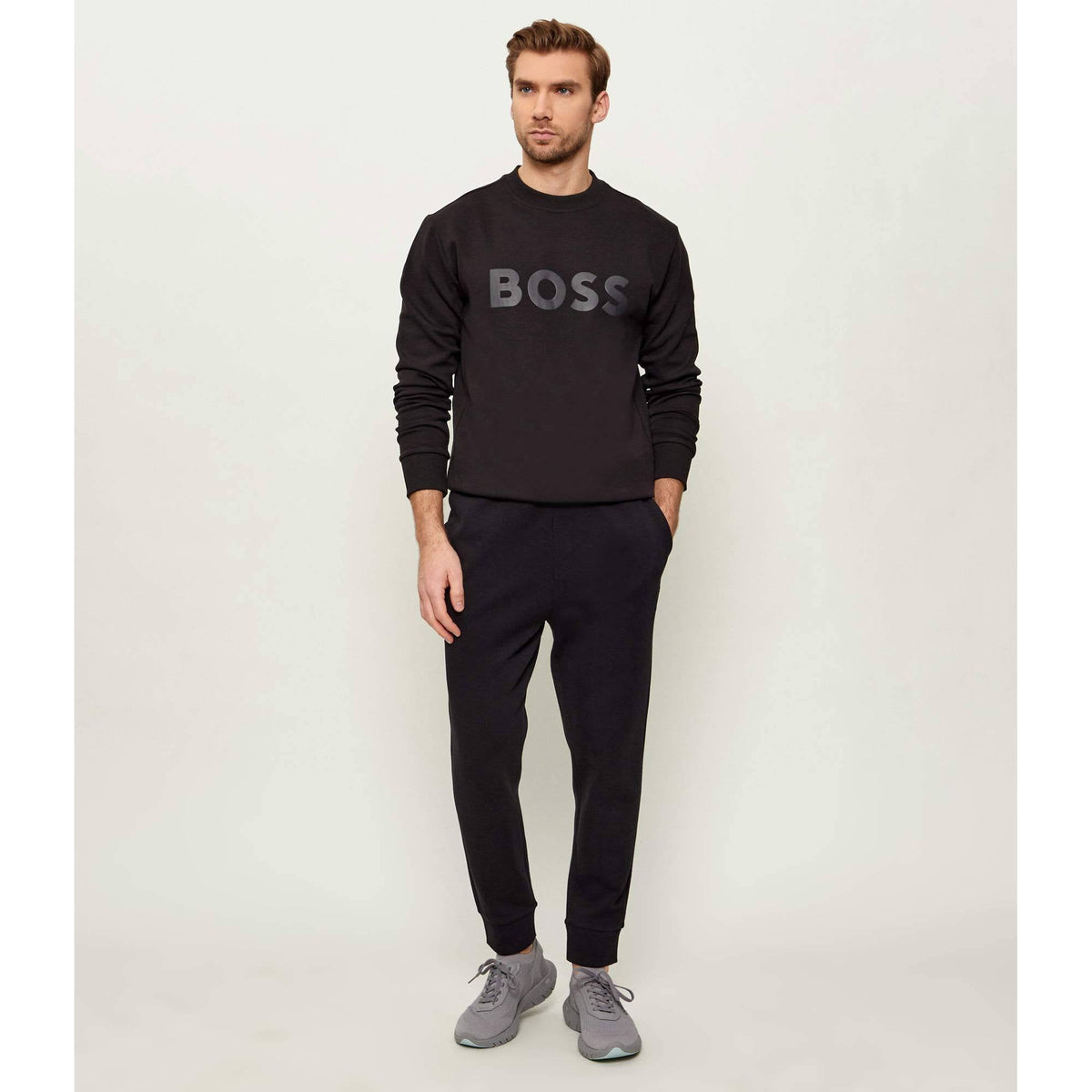 Hadiko Cotton Logo Tracksuit Bottoms