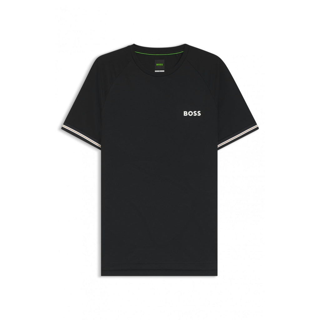Serve 2 Tennis Ball Embossed Active Slim Fit T-Shirt