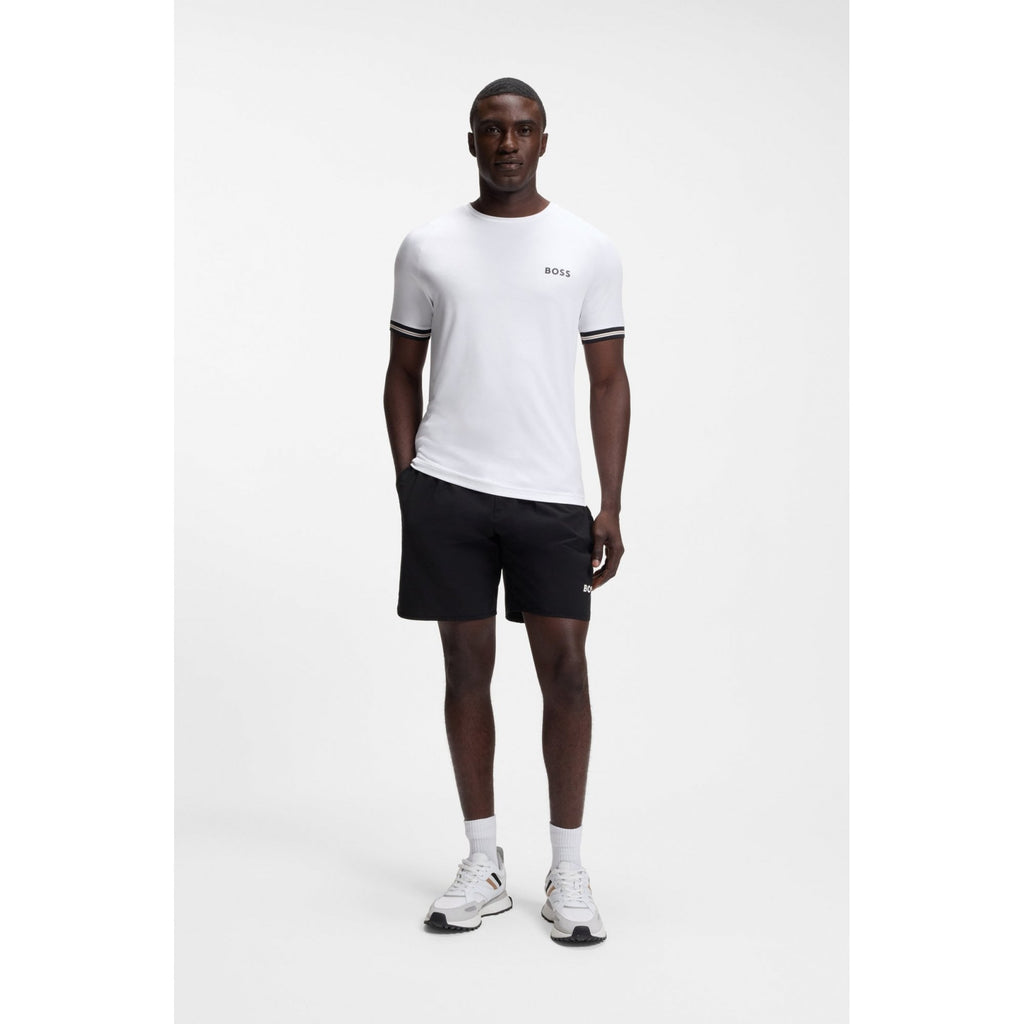 Serve 2 Tennis Ball Embossed Active Slim Fit T-Shirt