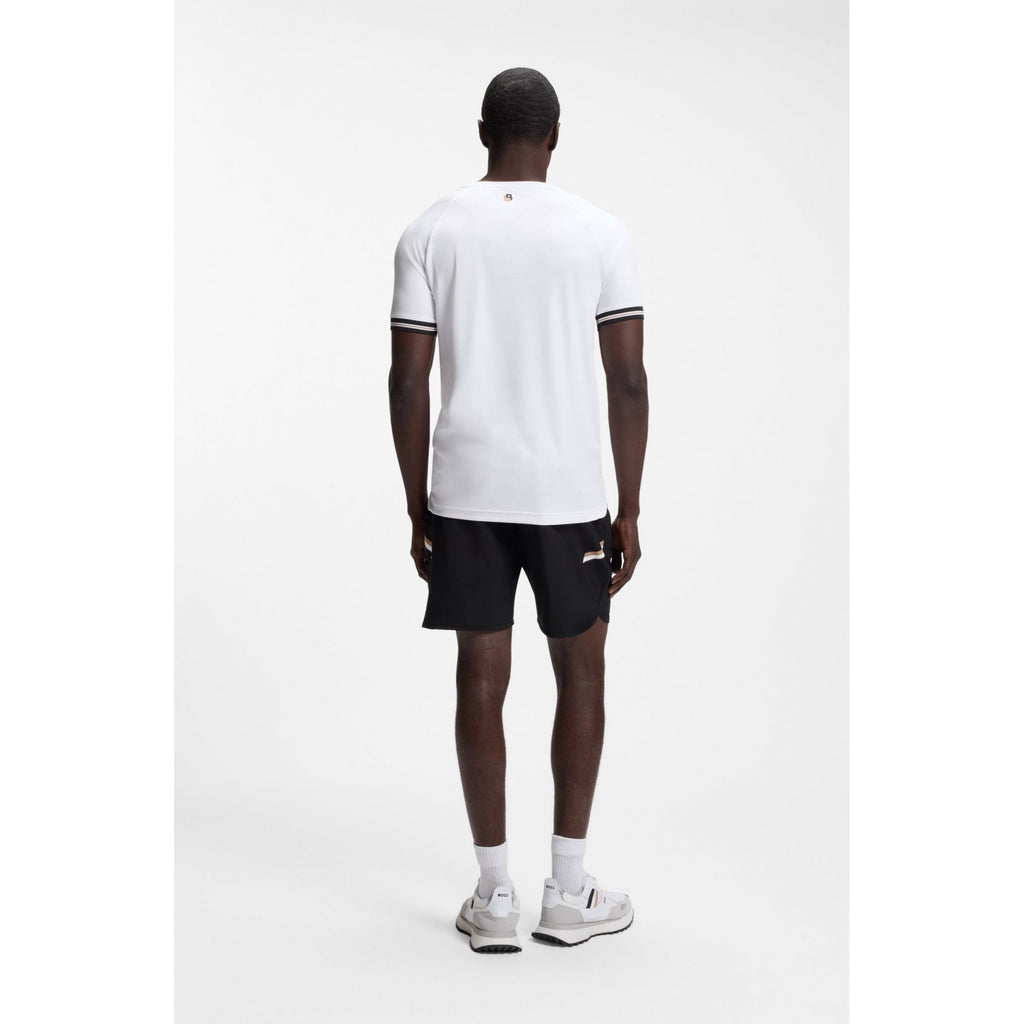 Serve 2 Tennis Ball Embossed Active Slim Fit T-Shirt