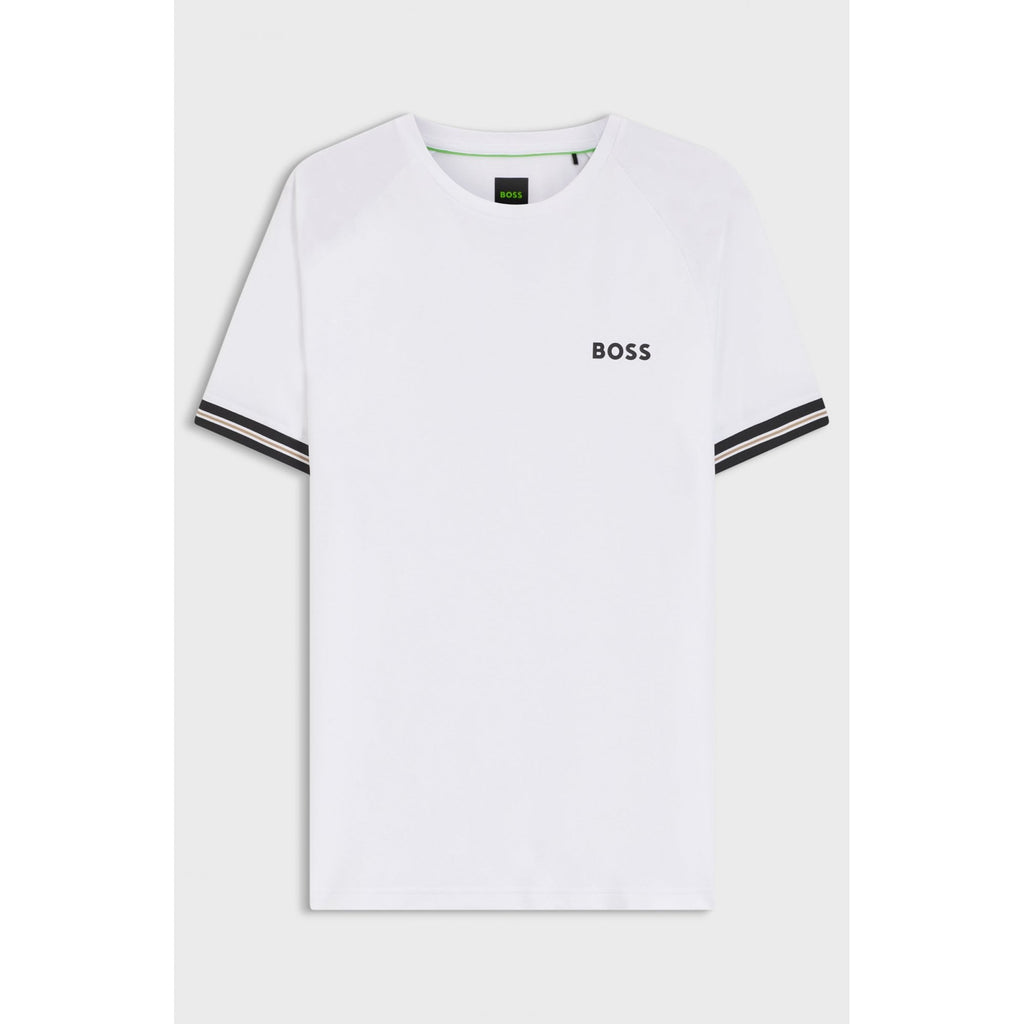 Serve 2 Tennis Ball Embossed Active Slim Fit T-Shirt