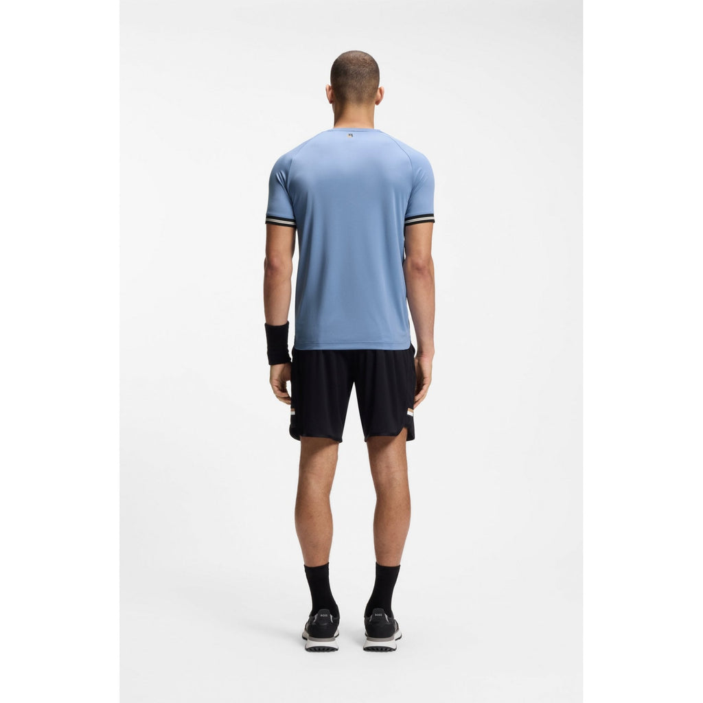 Serve 2 Tennis Ball Embossed Active Slim Fit T-Shirt