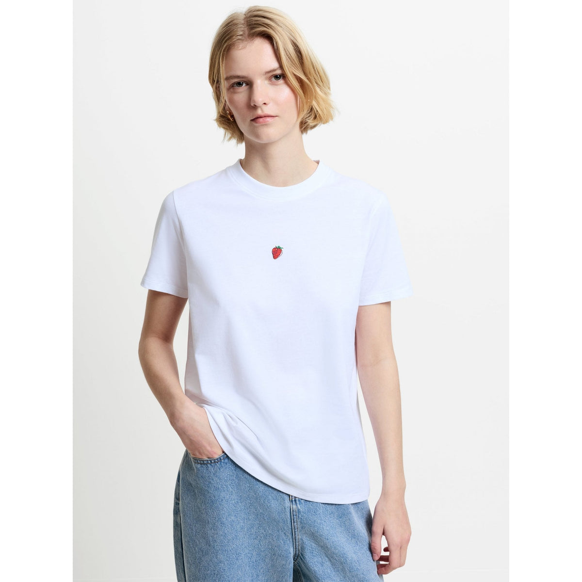 Strawberry Cocktail Graphic T-Shirt