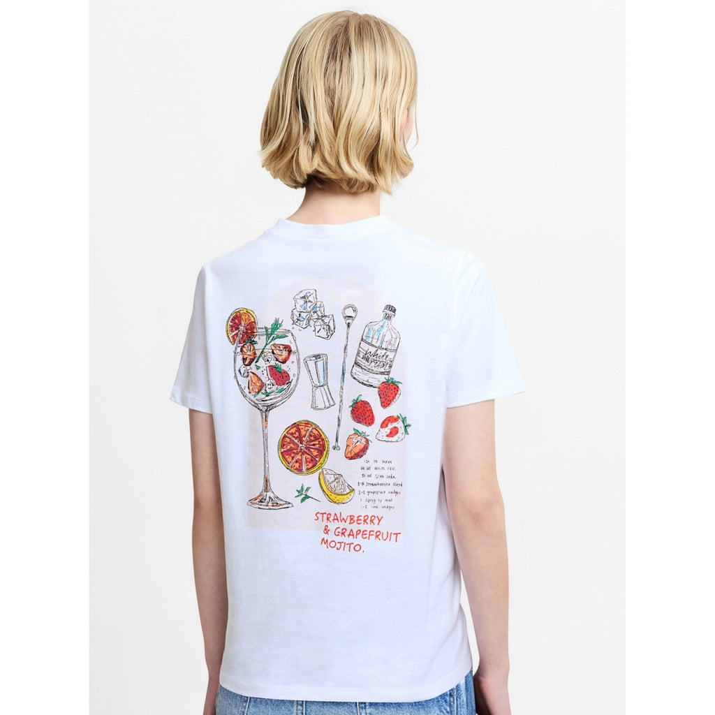 Strawberry Cocktail Graphic T-Shirt