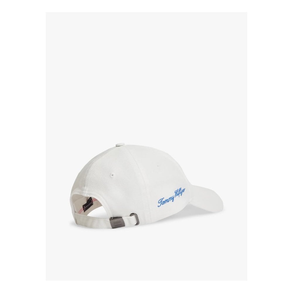 TH Soft 6 Pan Script Logo Embroidery Baseball Cap