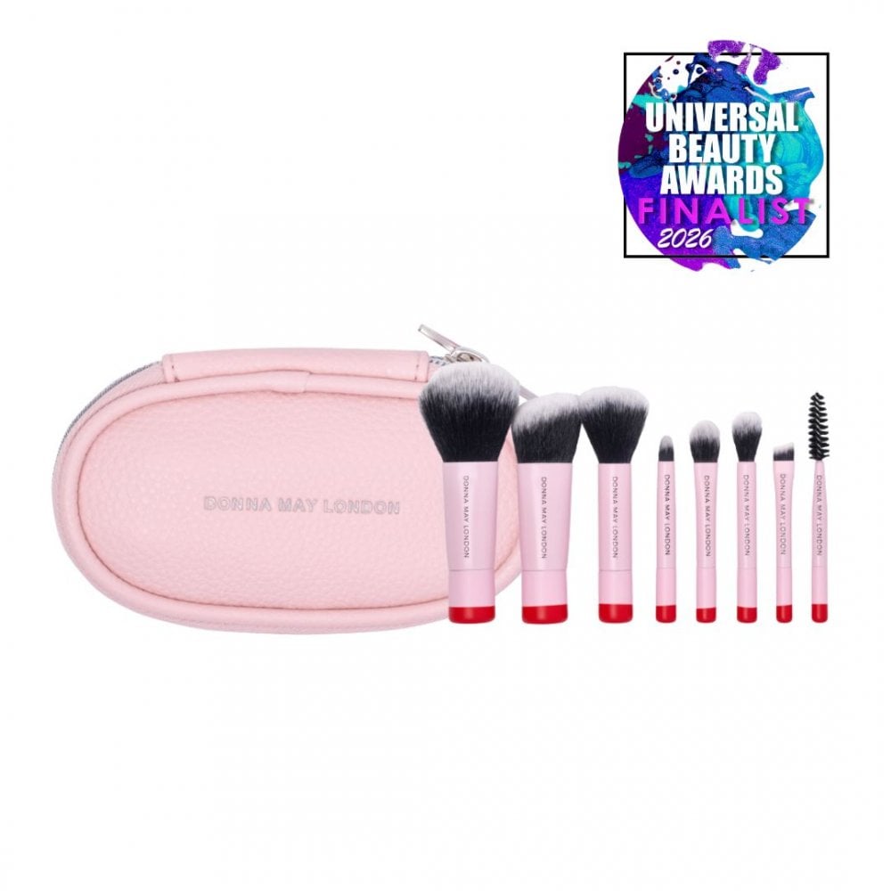 8 Piece Travel Makeup Brush Set