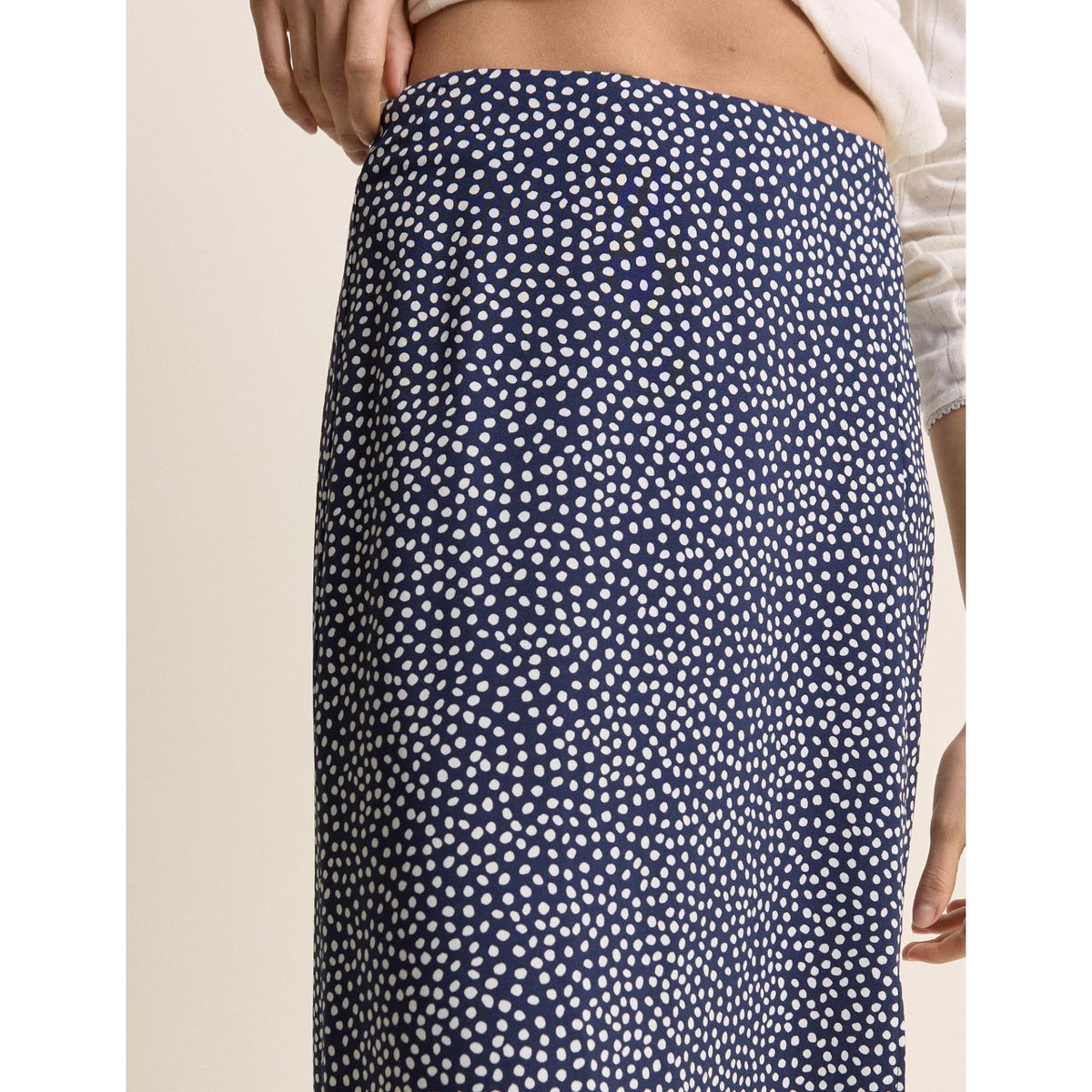 Molly Polka Dot Midi Skirt