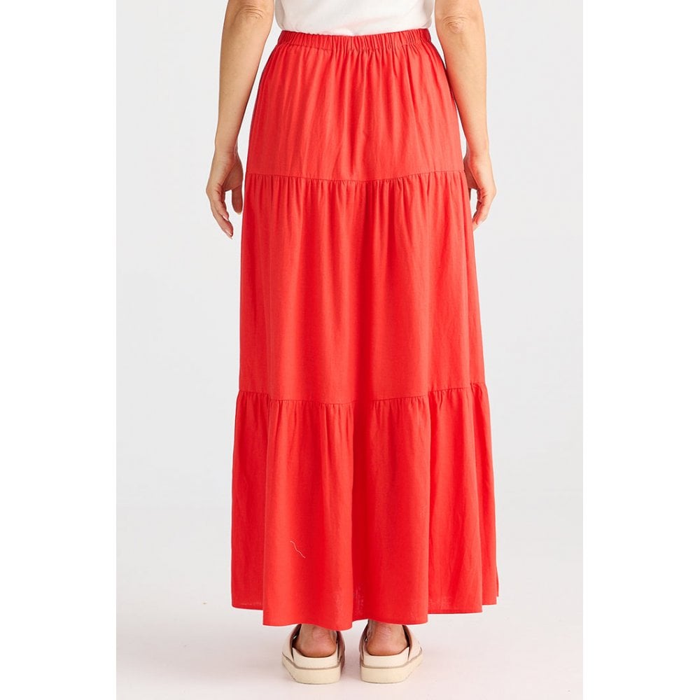 Erini Tiered Maxi Skirt