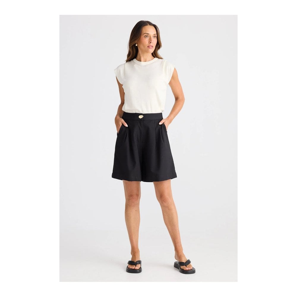 Origami Pleated Shorts