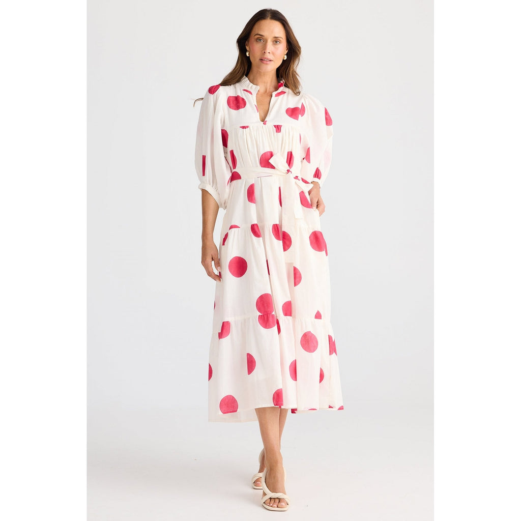 Dottie Spot Midi Dress