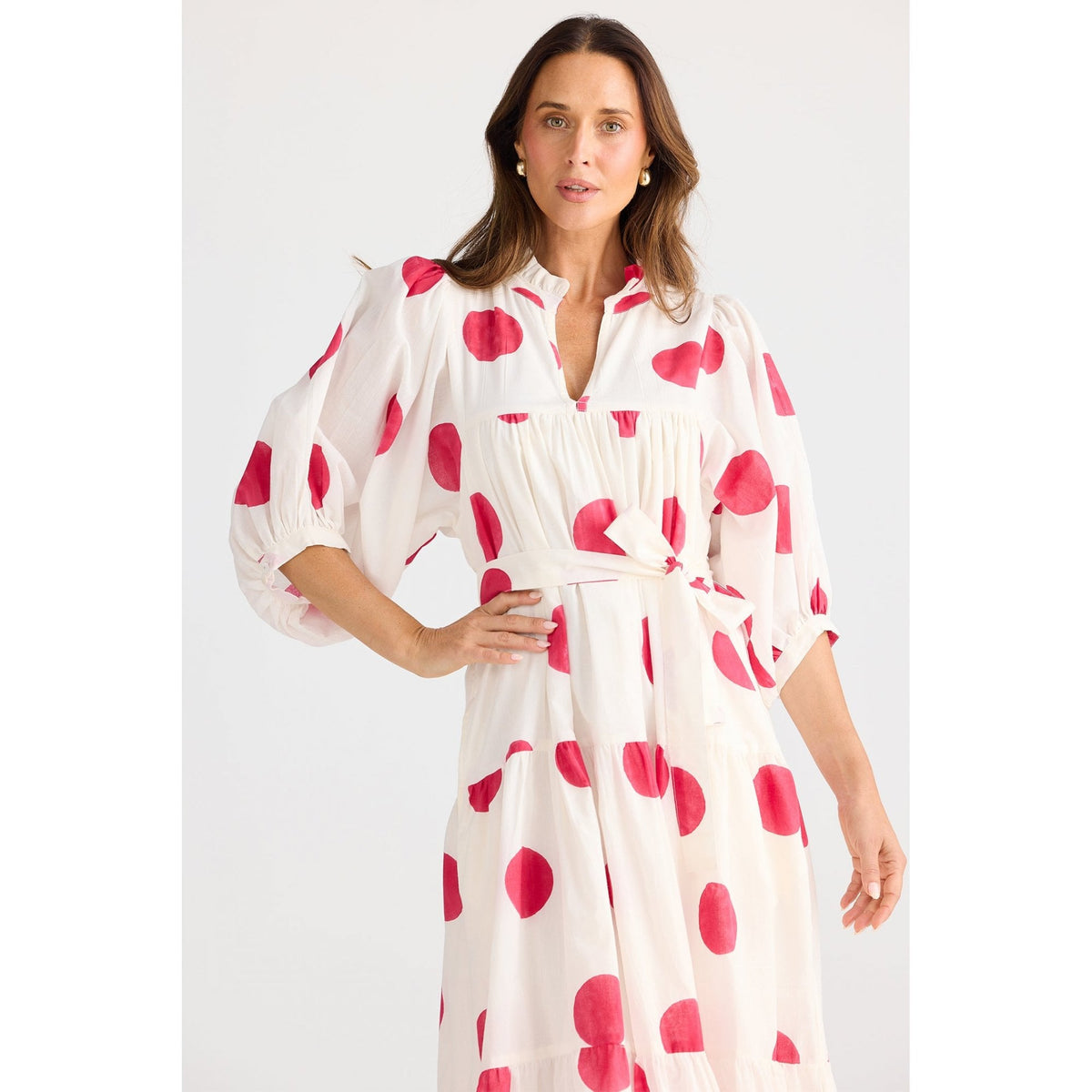 Dottie Spot Midi Dress