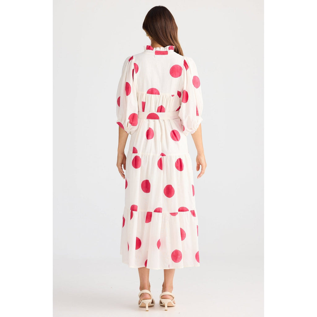 Dottie Spot Midi Dress